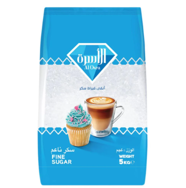 AL Osra Fine White Sugar 5 kg