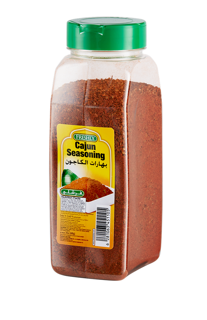Freshly Cajun Seasoning 24 oz × 6 - Carton