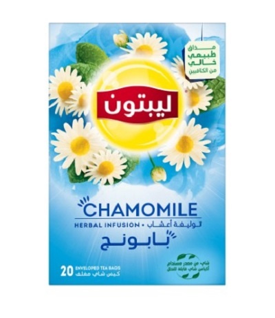 Lipton Chamomile Tea 20 Bags × 16 - Carton