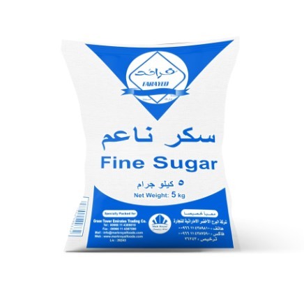 Farayed White Fine Sugar 5 kg