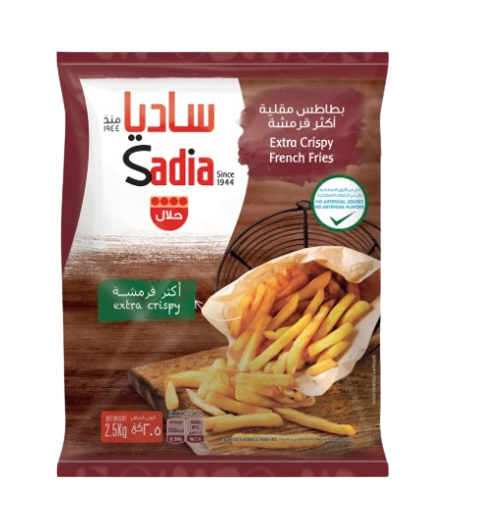 Sadia French Fries Crispy Size 9 - 2.5 × 4 - Carton