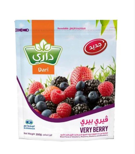 Dari Frozen Very Berry 350 gm × 16 - Carton
