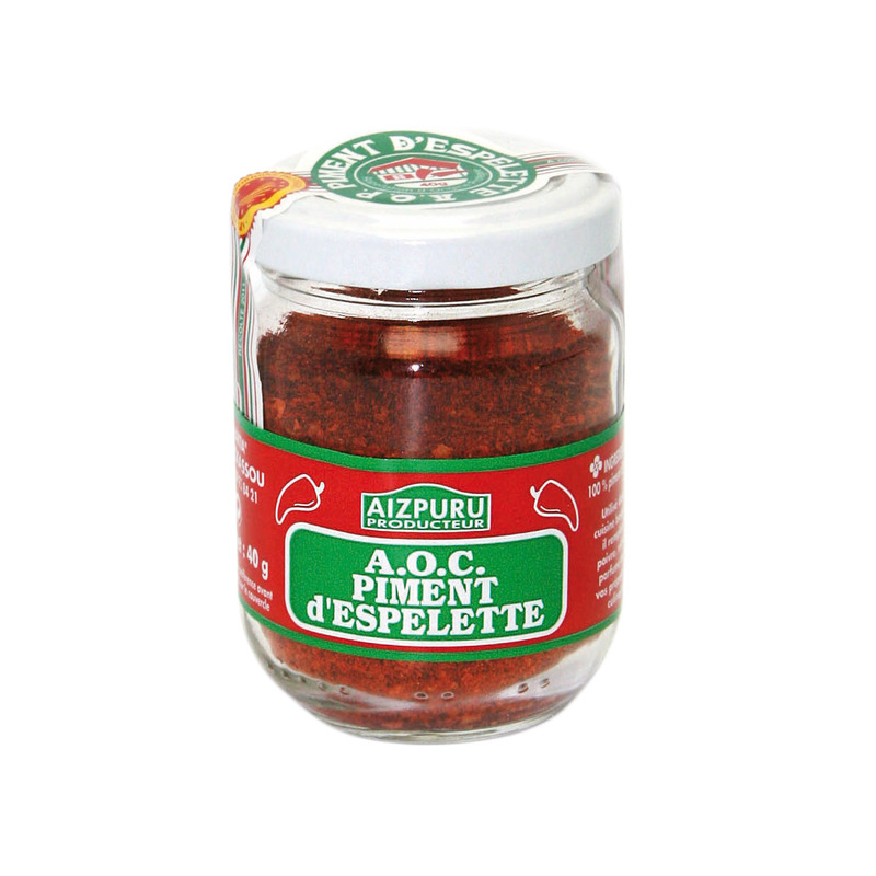Espelette Ground Pepper 40 gm × 12 - Carton