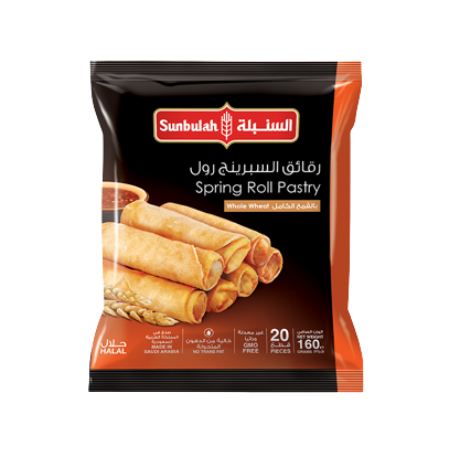 Sunbulah Spring Roll Pastry 160 gm × 24 - Carton 