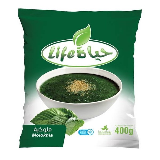 Life Frozen Molokhia 400 gm × 20 - Carton