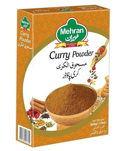 Mehran Curry Powder 400 gm × 12 - Carton