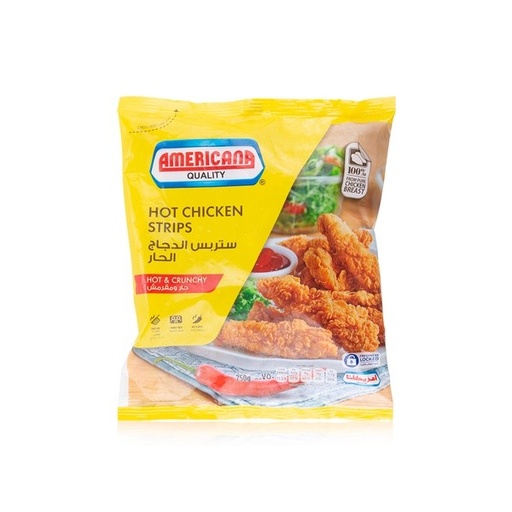 Americana Hot Chicken Strips 1 kg × 10 - Carton 
