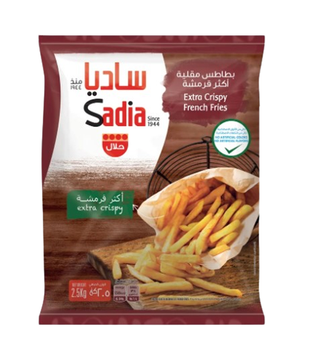 Sadia French Fries Crispy Size 9 - 2.5 × 4 - Carton