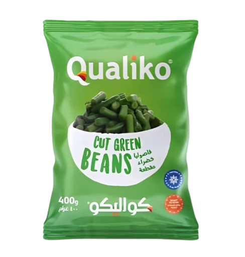 Qualiko Frozen Green Beans 400 gm × 20 gm