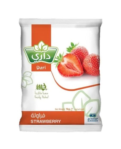 Dari Frozen Strawberry 1 kg × 8 - Carton