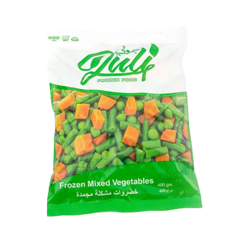 Juli Frozen Mixed Vegetables 400 gm × 20 - Carton