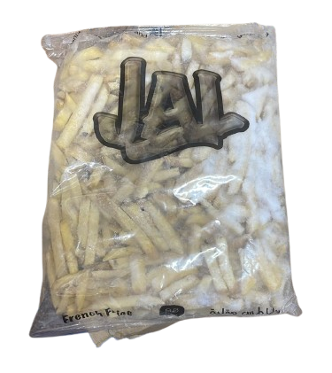 Jal alshra French Fries skin on size 9 - 2.5 kg × 4 - Carton