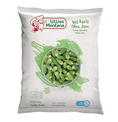 Montana Frozen Okra Zero 400 gm × 20 - Carton