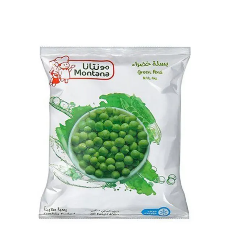 Montana  Peas Frozen 400 gm × 20 - Carton