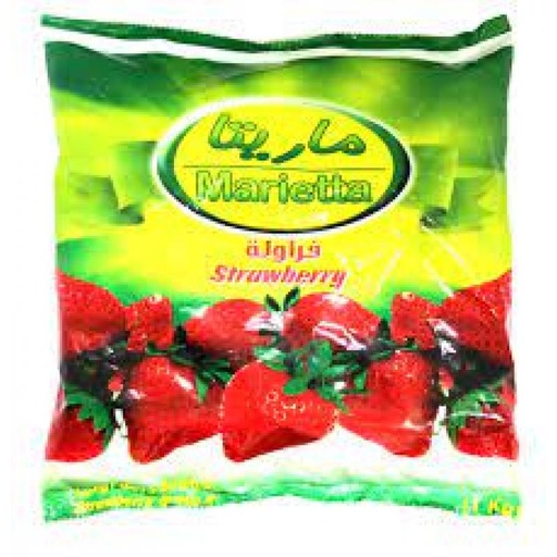 Marietta Frozen Strawberry 2 kg × 5 - Carton