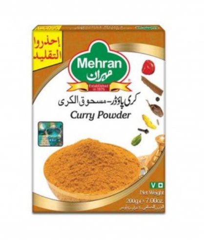 Mehran Curry Powder 200 gm × 48 - Carton