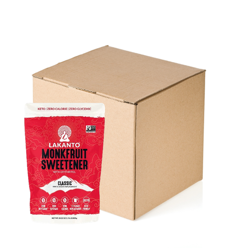 Lakanto Monkfruit Sweetener Classic 800 gm × 8 - Carton