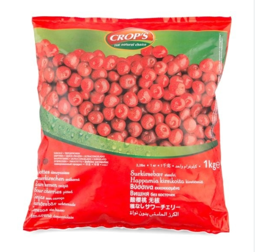 Crops Sour Cherries Pitted 1 kg
