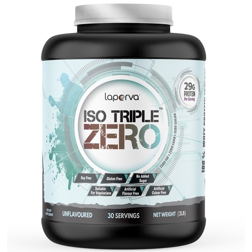 laperva ISO Triple Zero Whey Protein Unflavored 2 LB