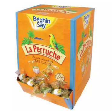 La Perruche White & Brown Wrapped Sugar Cubes 2.5 kg