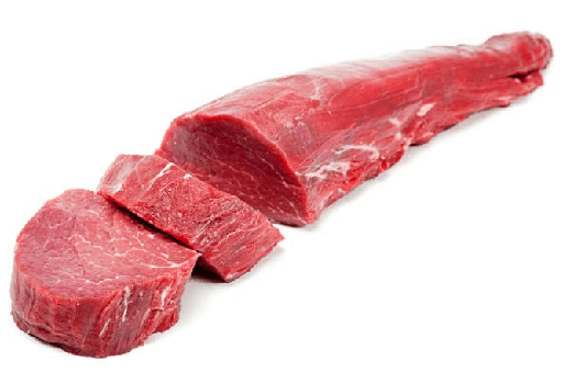 Ravensworth Tenderloin Frozen Black Angus 100 Day Grain Fed Frozen - 1 kg
