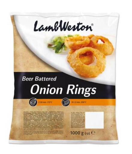 [G05065] Lamb Weston Onion Rings 1 kg × 6 - carton